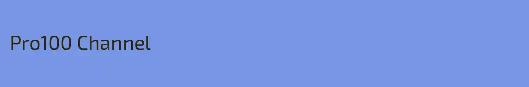 Pro100 Channel